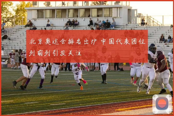 北京奥运会排名出炉 中国代表团位列前列引发关注