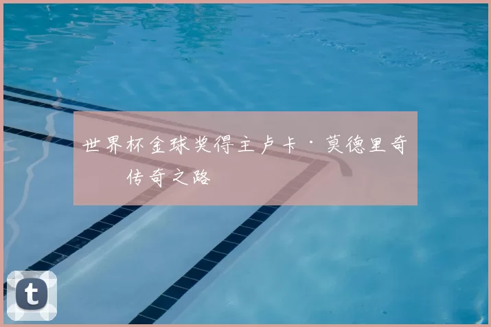世界杯金球奖得主卢卡·莫德里奇:传奇之路